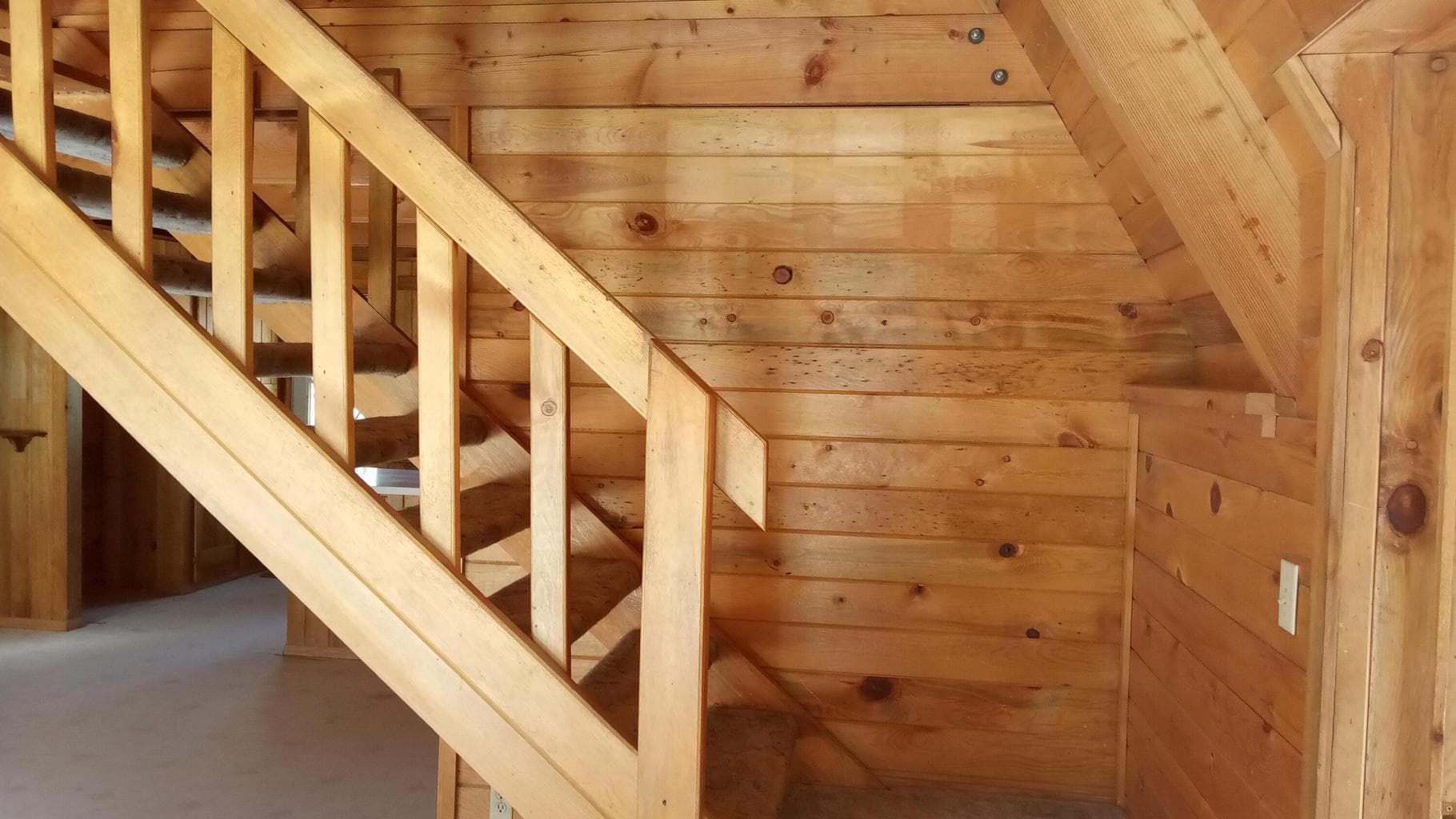 Stairway to upper floor