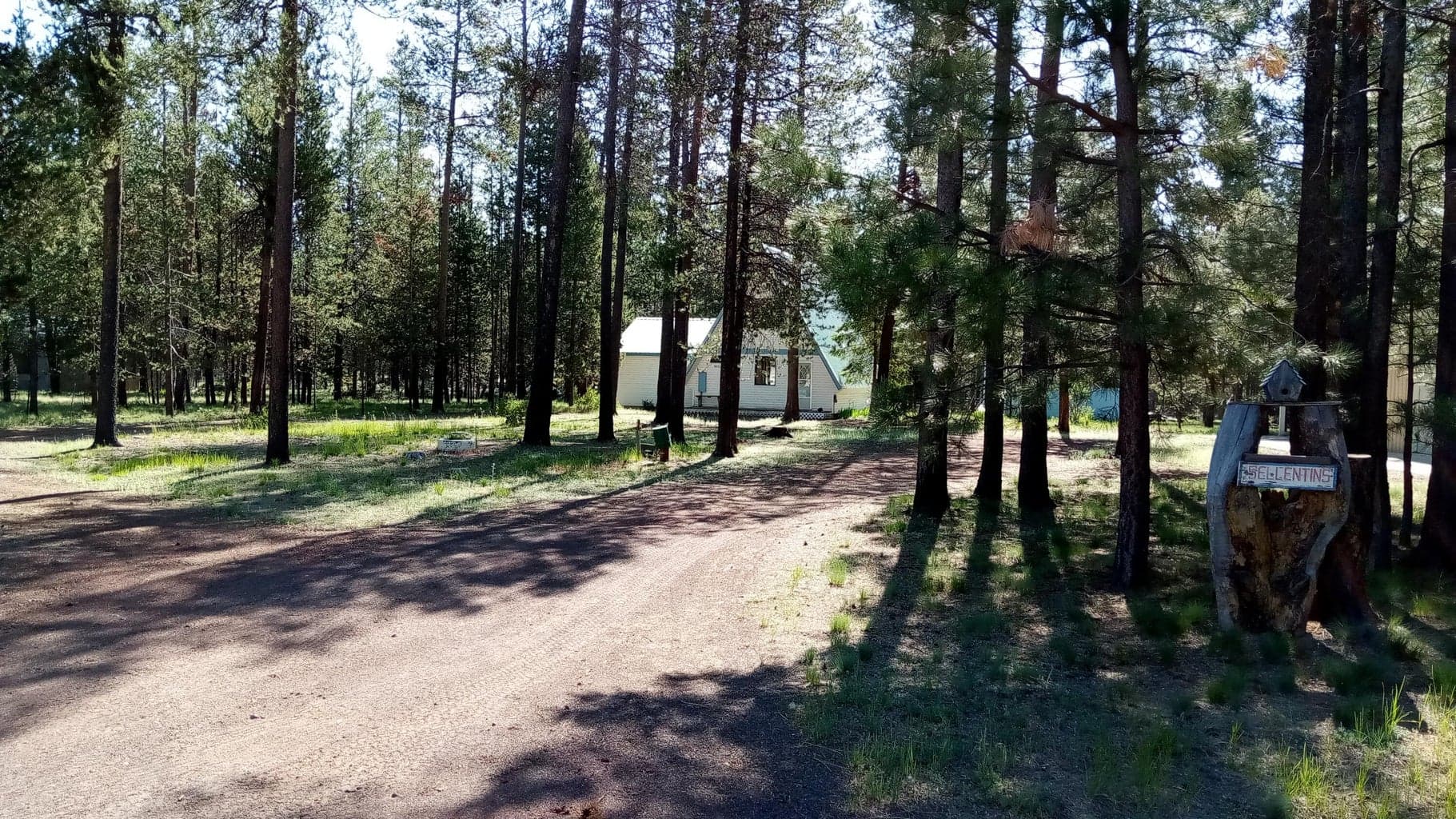 View of property from driveway entrance