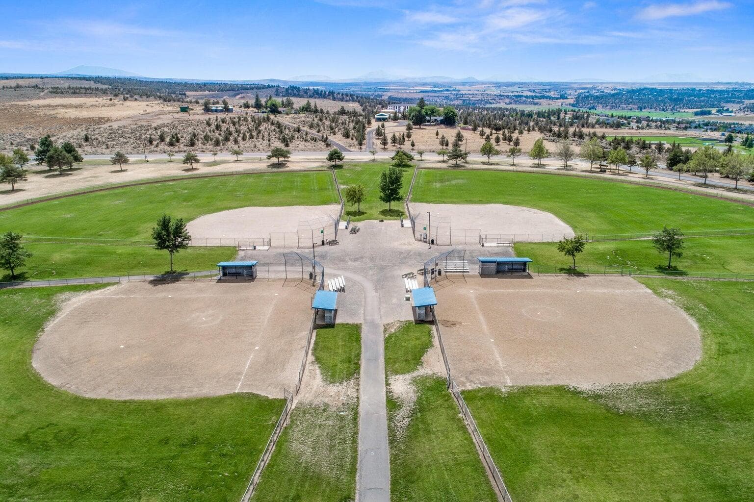 Baseball fields