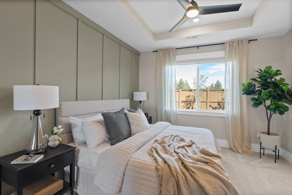 Primary Suite. This is the model home. Finishes and selections will vary.