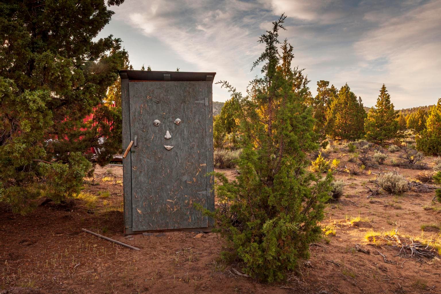 Outhouse (included in sale!)