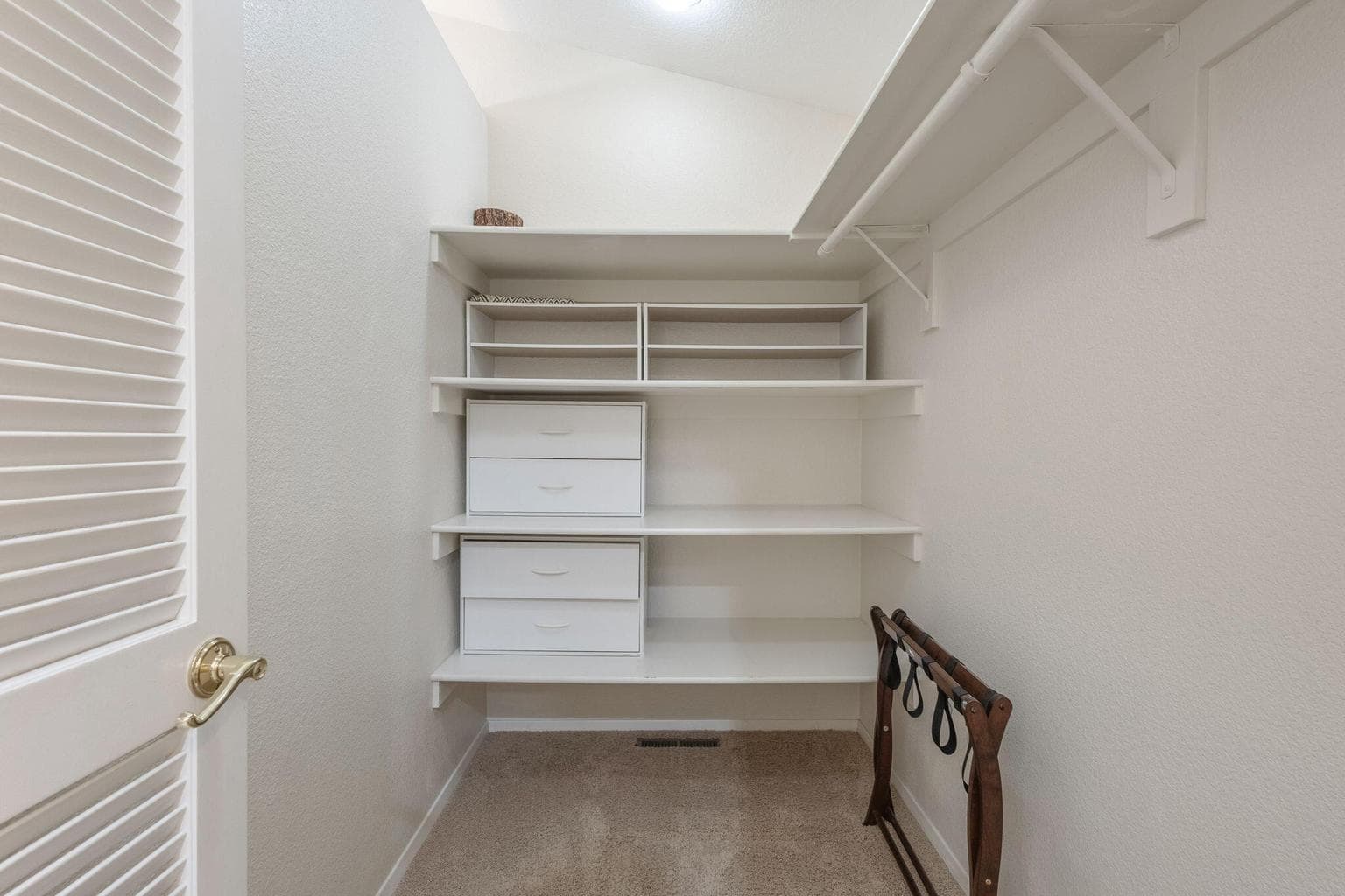 Primary walk-in closet