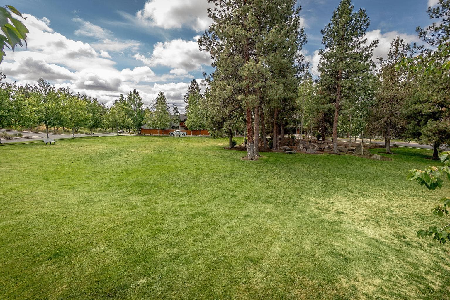 This Corner homesite sits right next to 1.39 Acres of private neighborhood park space.