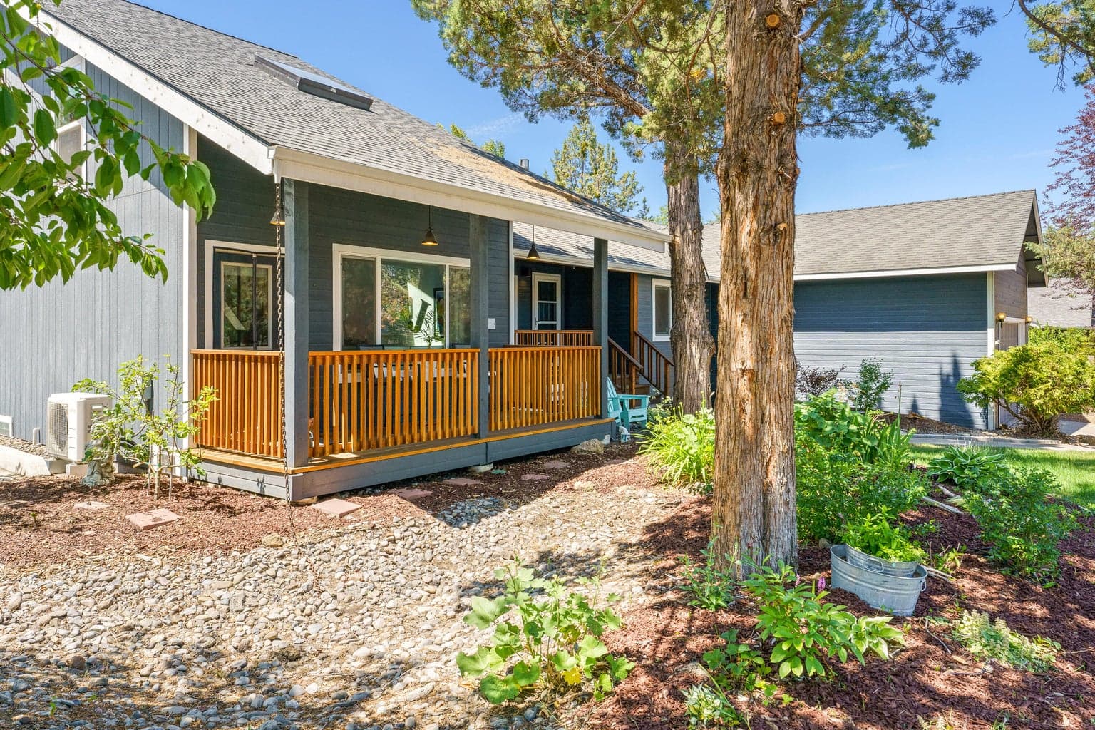 Exterior of home - ADU private front porch