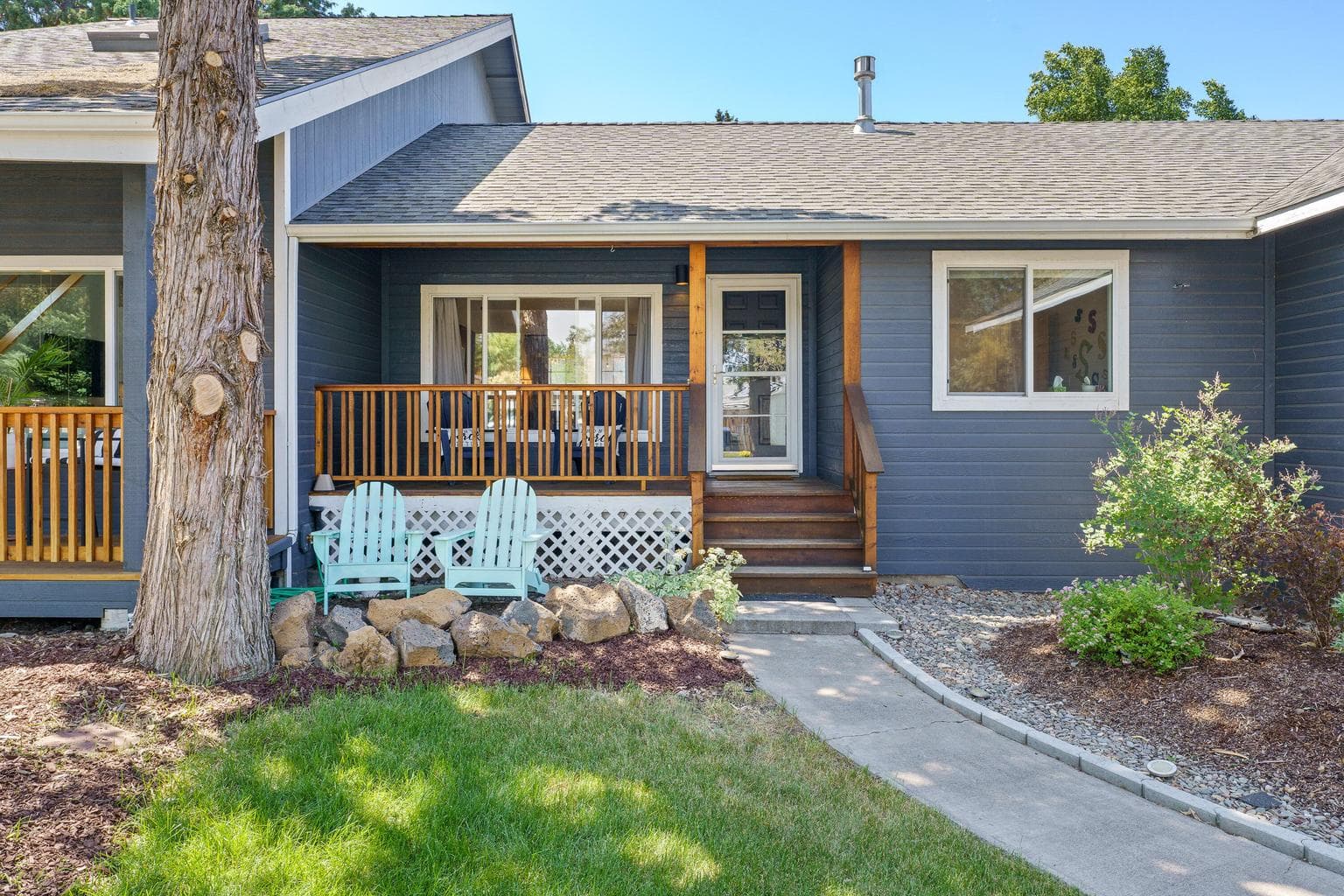 Exterior of Home, Front Porch