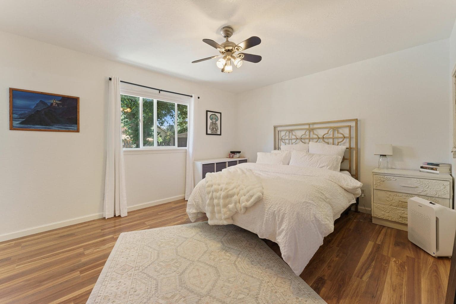 Primary bedroom (main house)