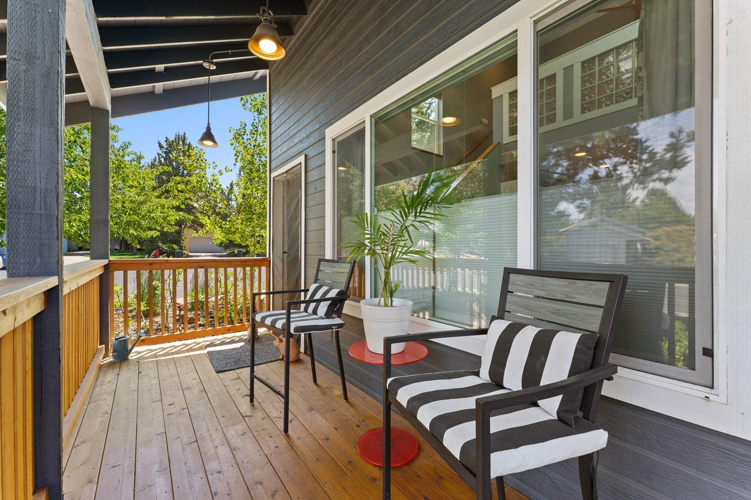 Private front porch (ADU)