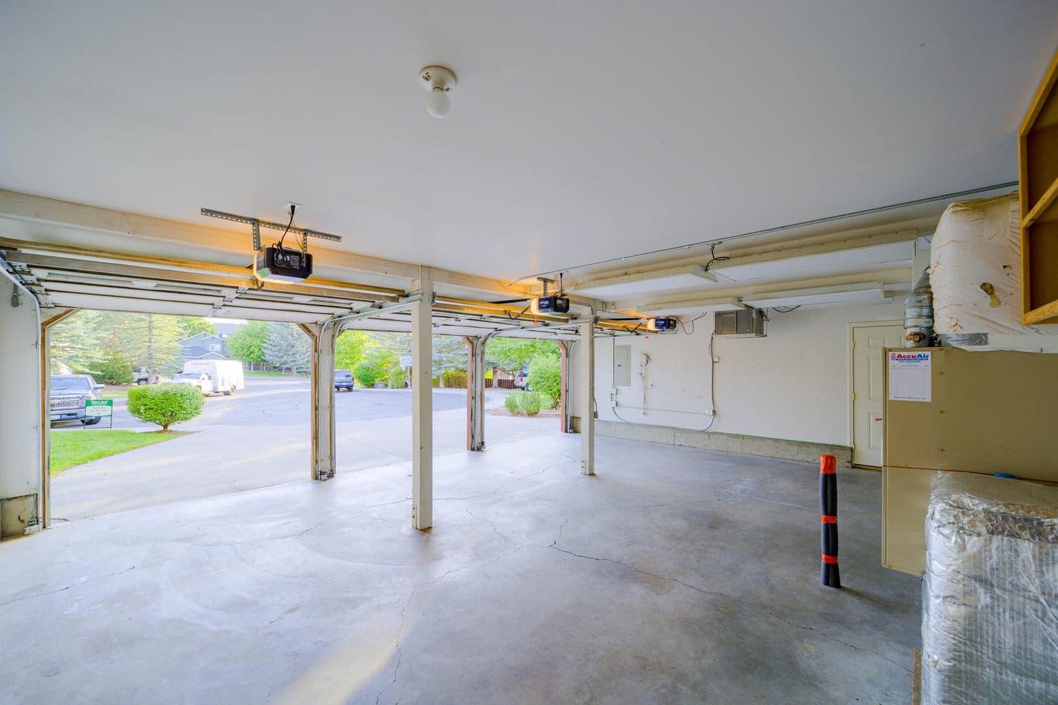 Three "Happy Car" garage