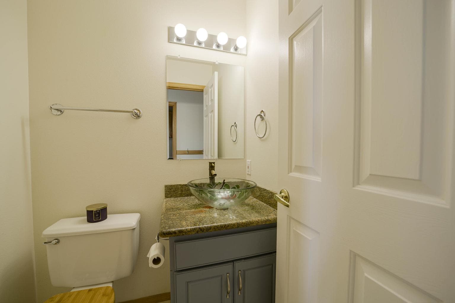 Half bath, main level