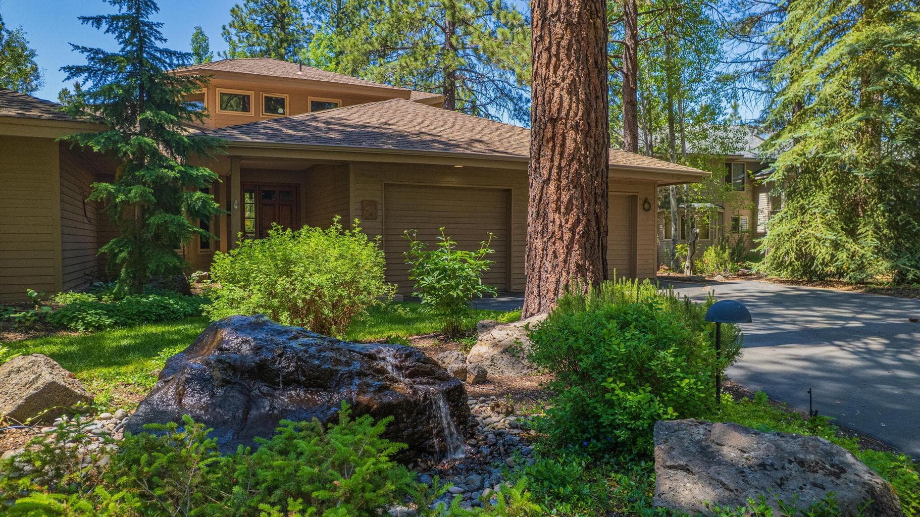 Luscious greens greet you in this well manicured lawn.
