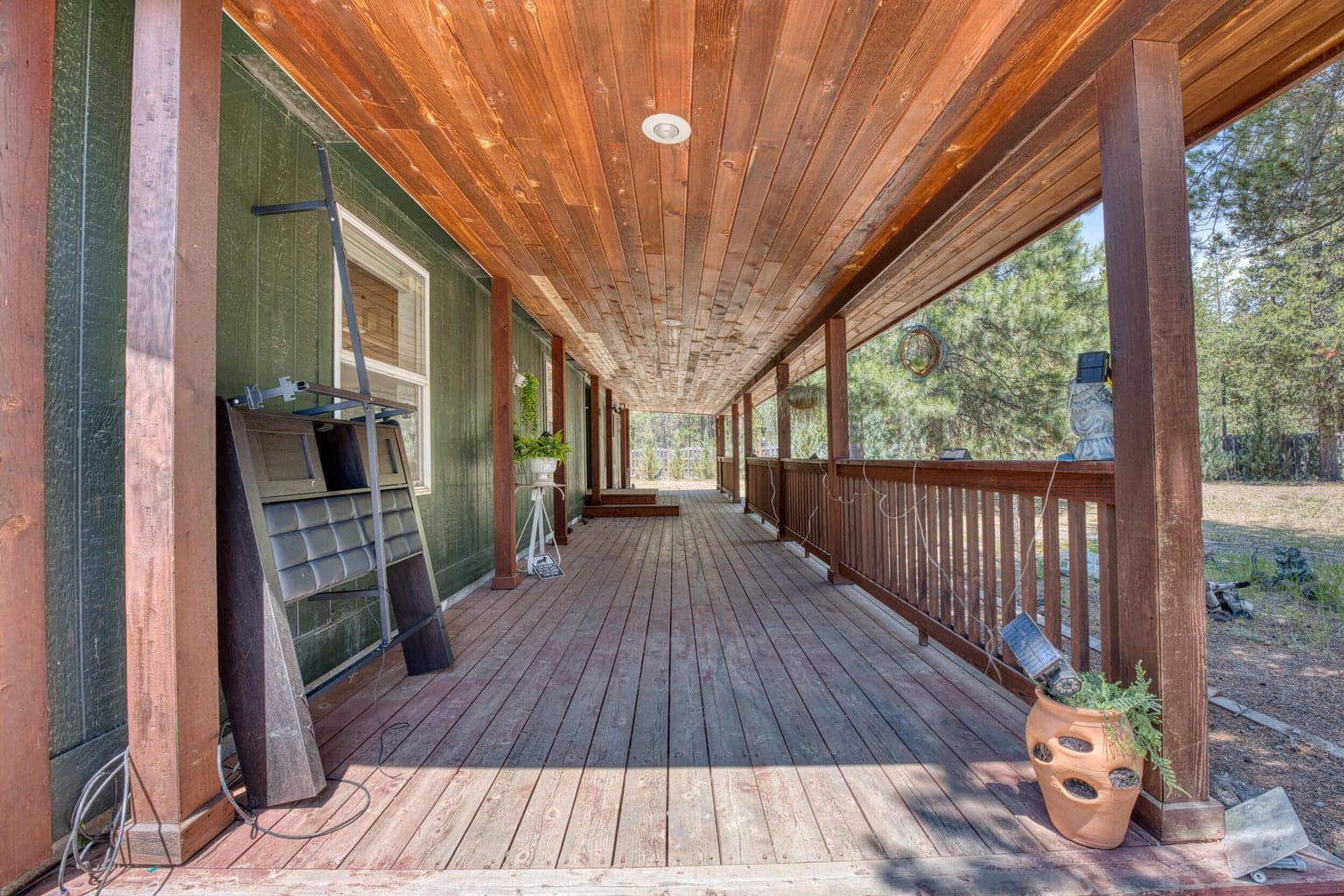 Gorgeous covered Front Porch