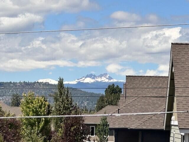 View from upstairs bedroom.