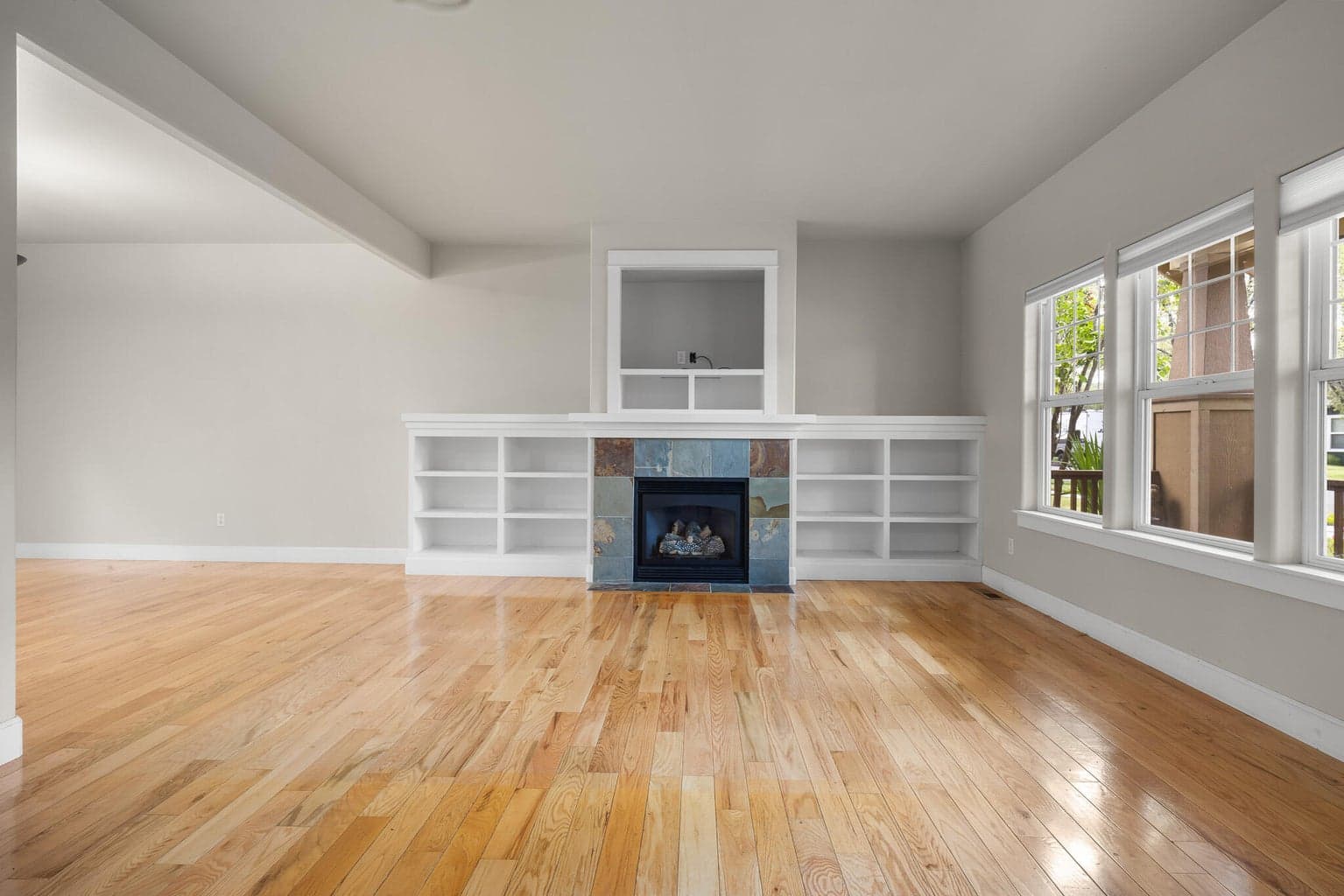Gorgeous hardwood floors