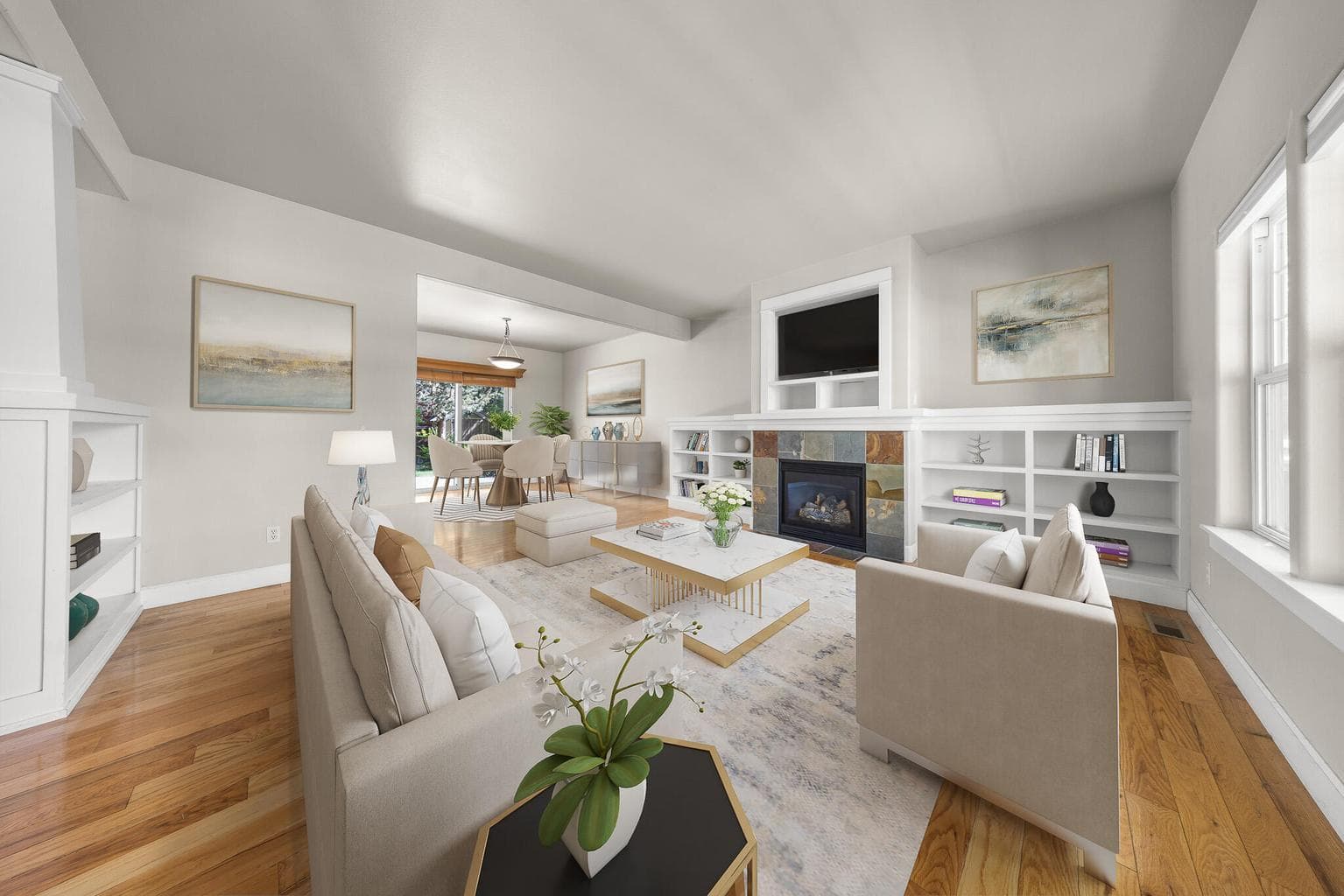 Living Room (staged)