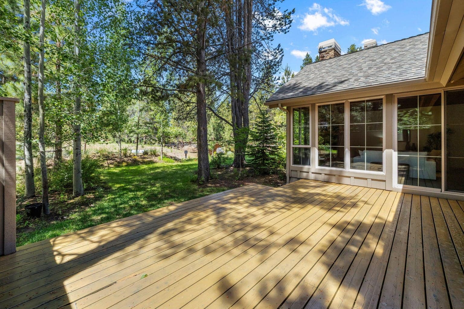 Back deck