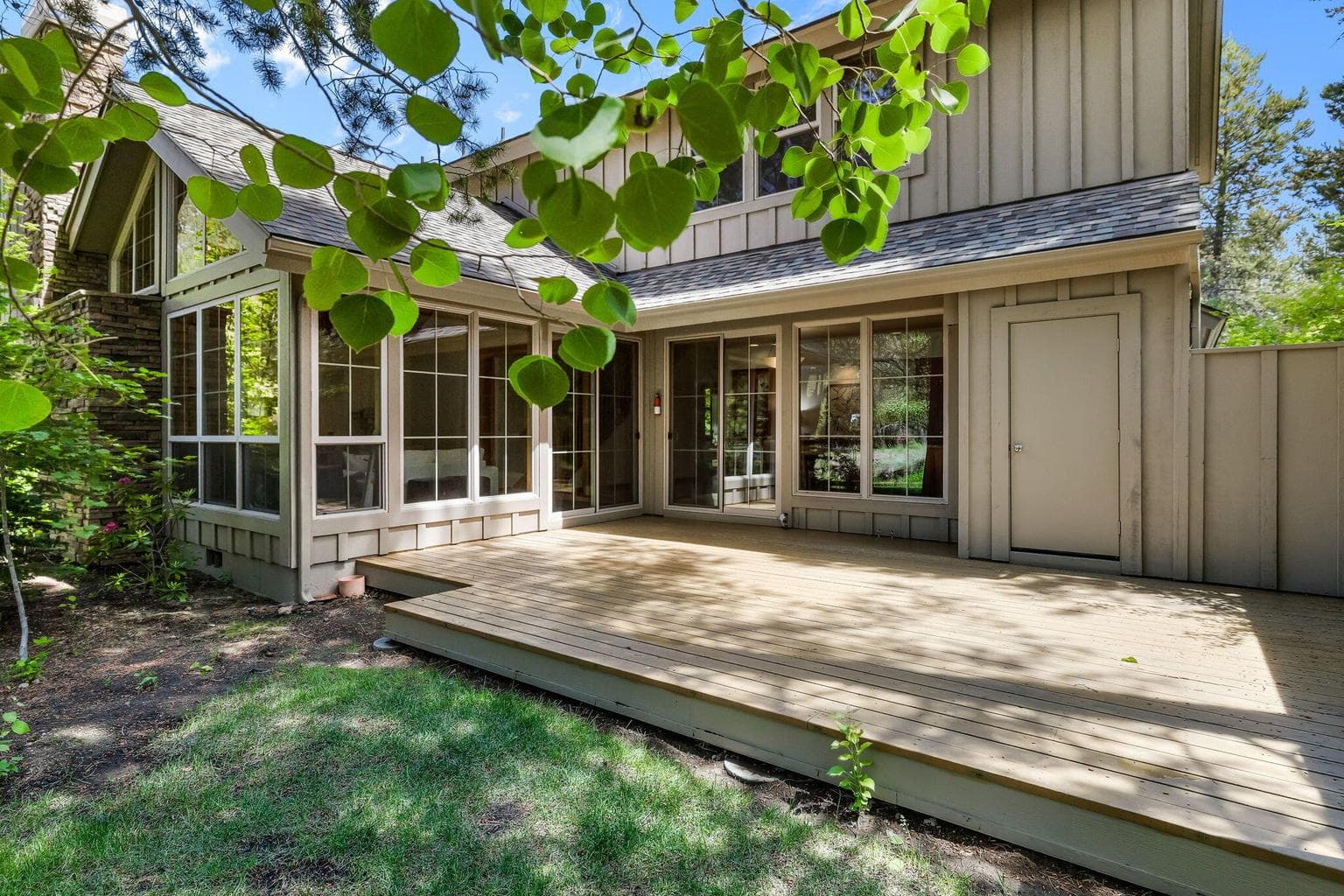 Back deck