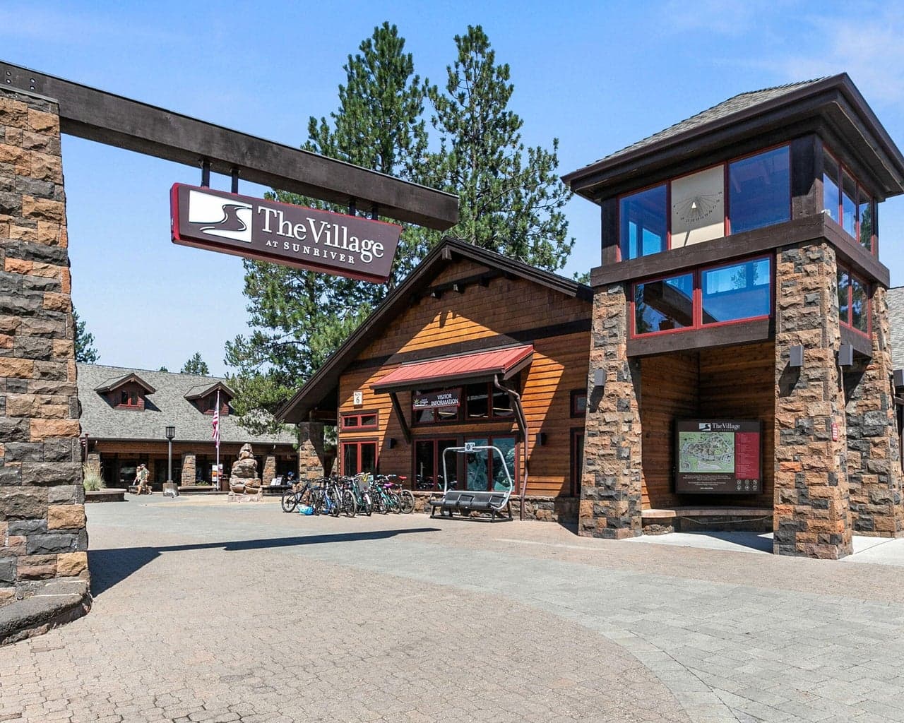Sunriver Village shops and dining