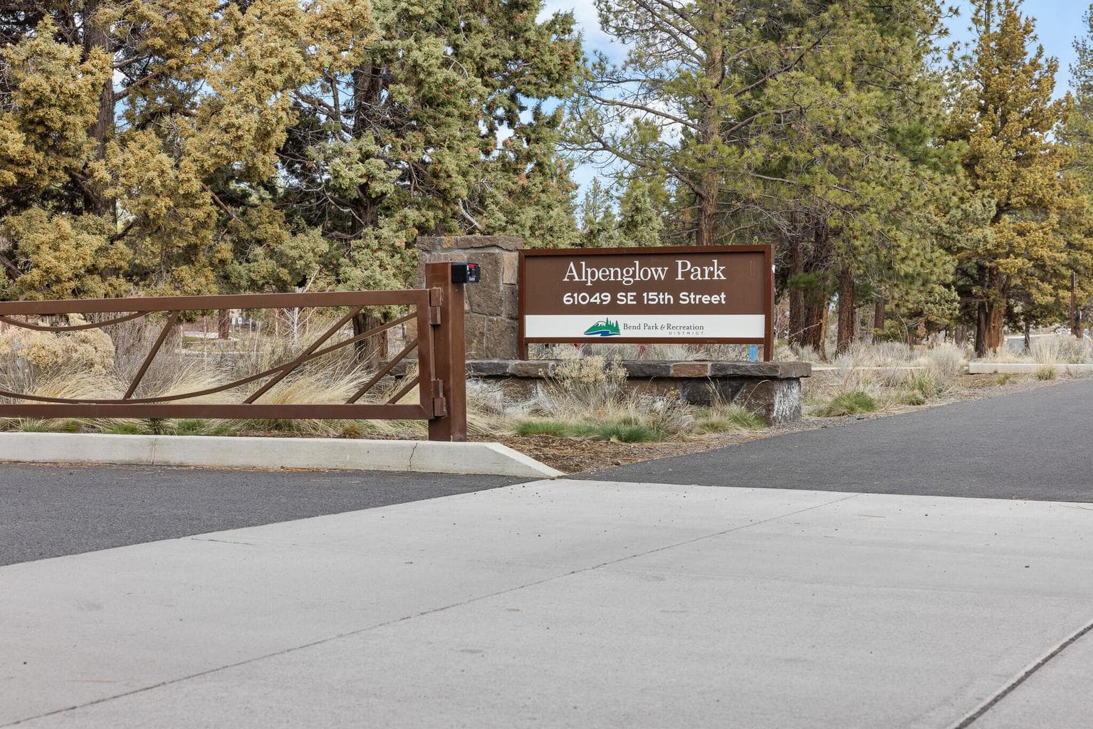 Alpenglow Park 1/4 mile away