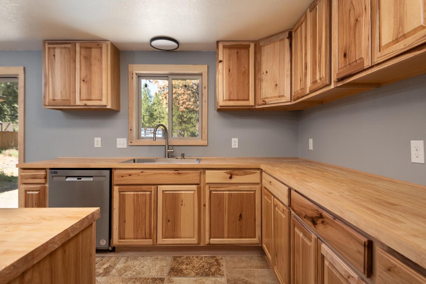 Newly remodeled kitchen