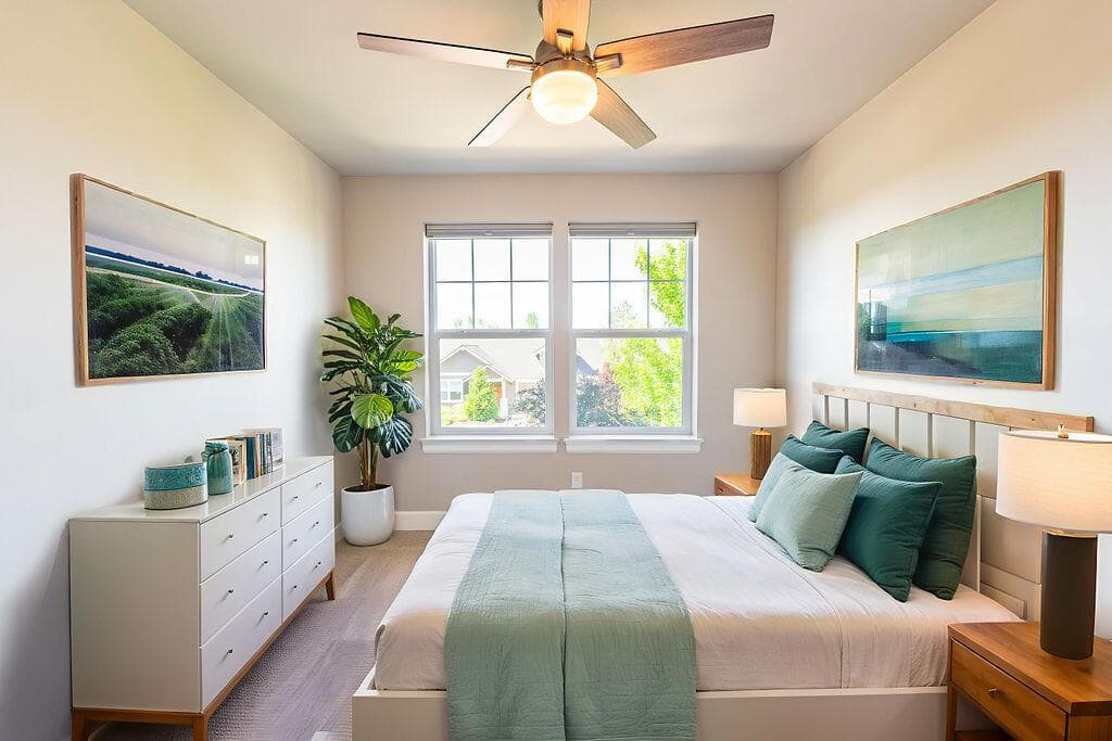 Virtual Staged - Bedroom #1