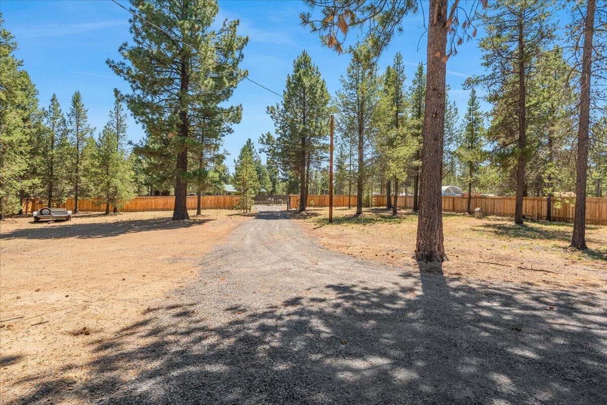 Beautiful lot is fully fenced.