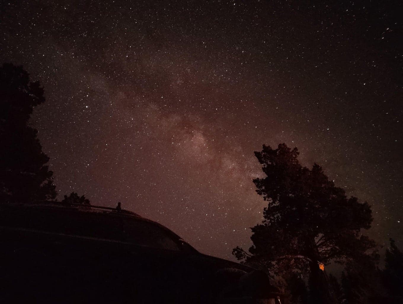 Night sky at the property