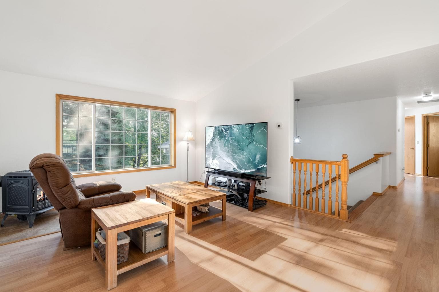Abundant natural light.