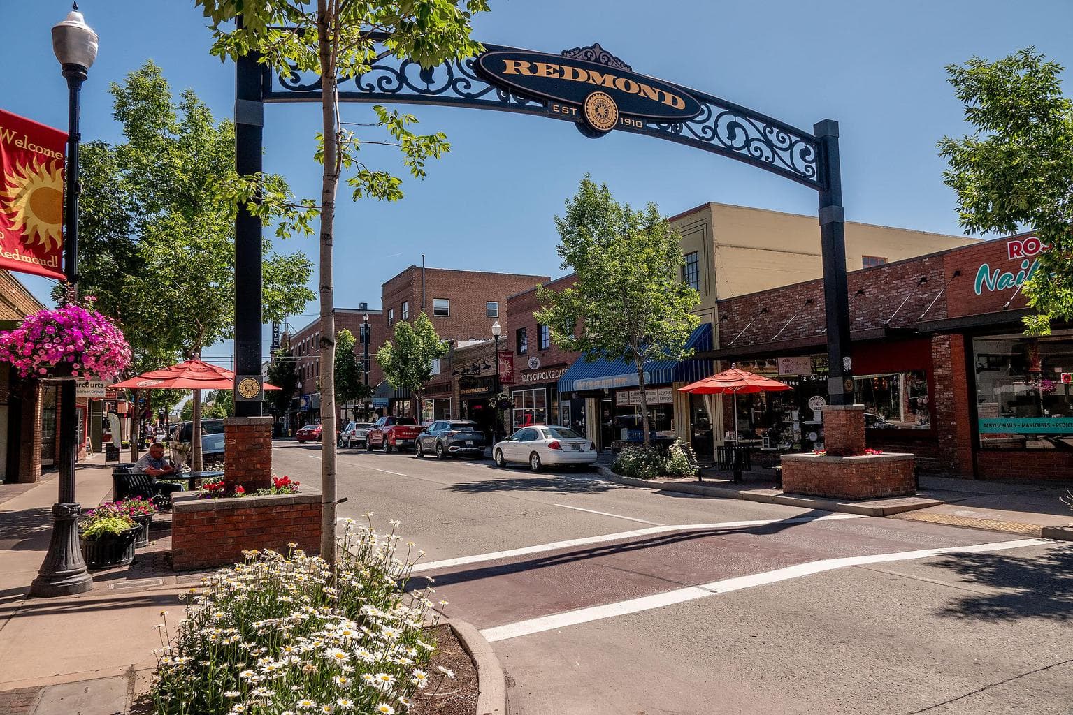 Redmond is an evolving area just 15 minutes north of Bend. Enjoy that small town vibe!