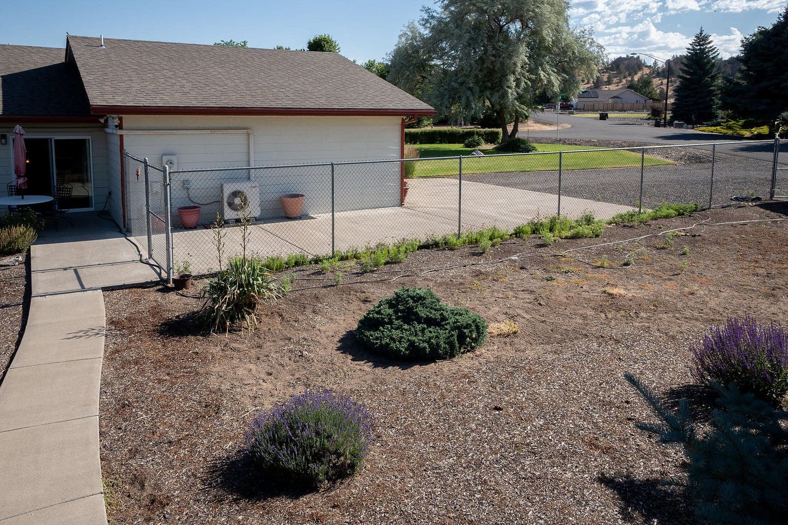 Concrete RV pad