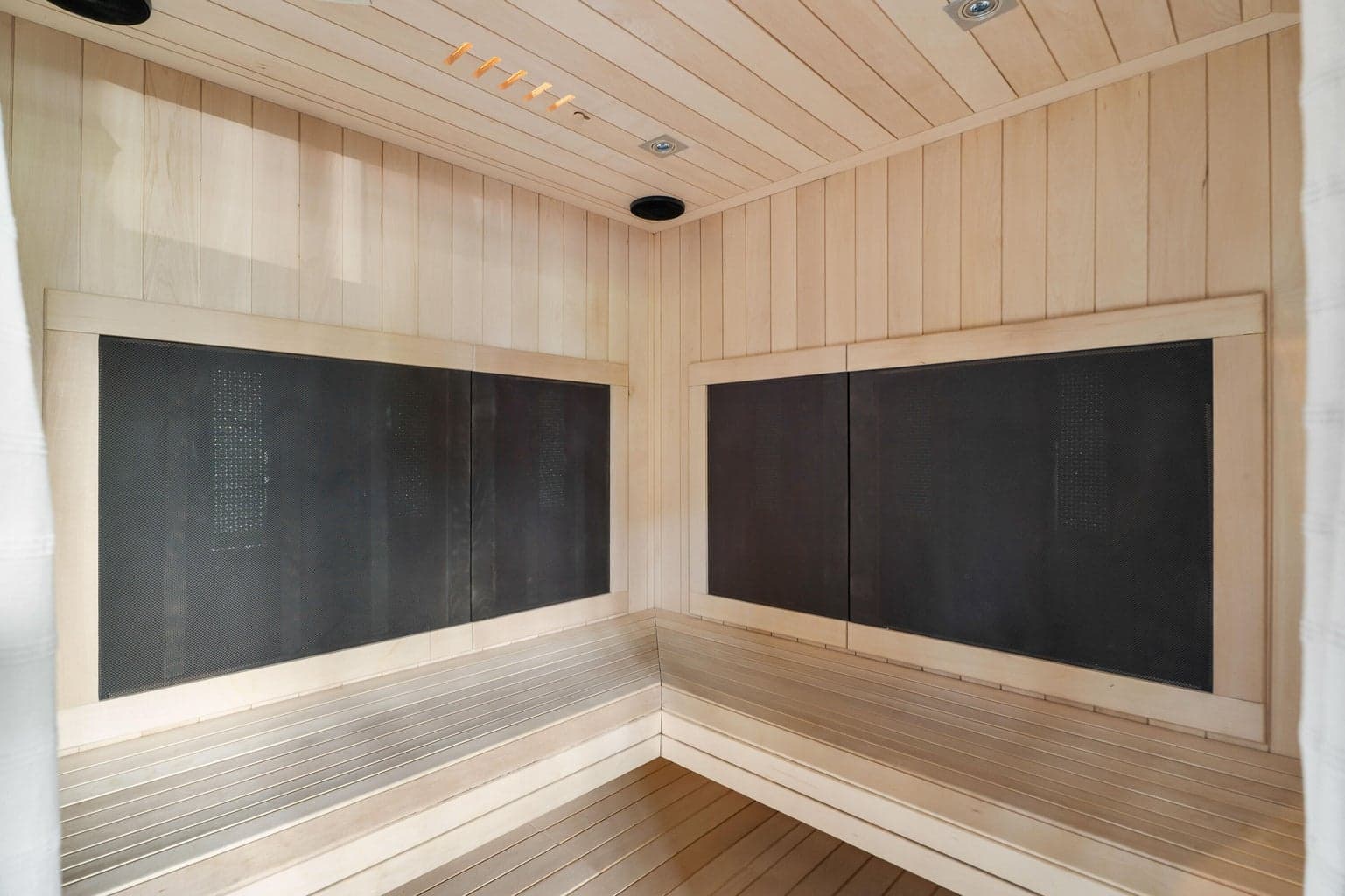 Inside Sauna