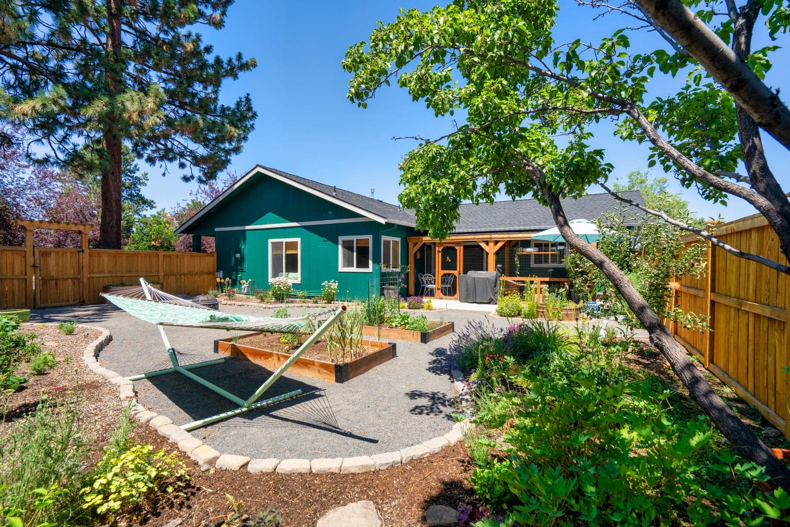 Back yard oasis