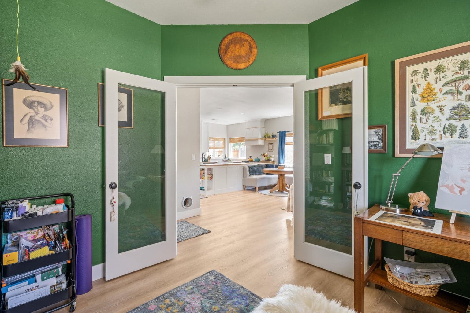 3rd bedroom used as cozy den