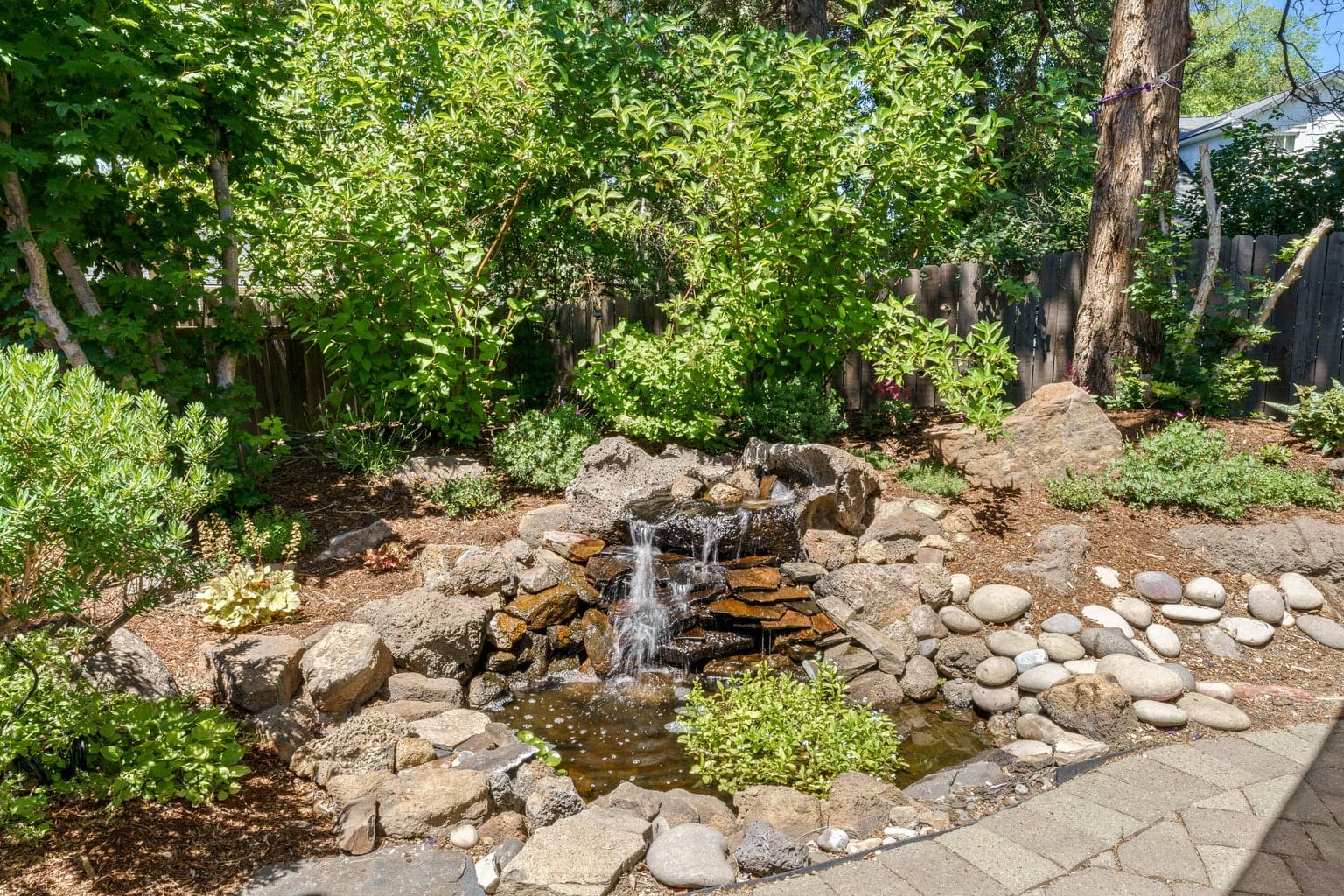 Tranquil water feature