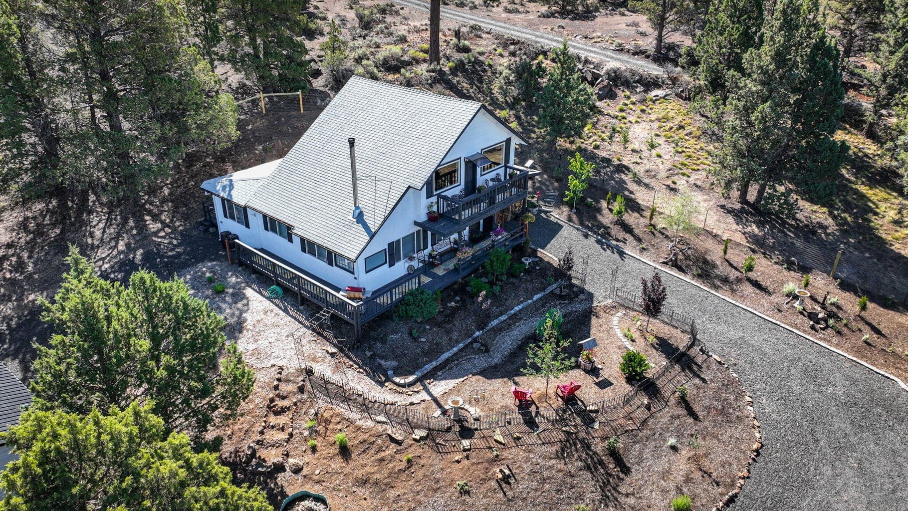 Aerial View of Home