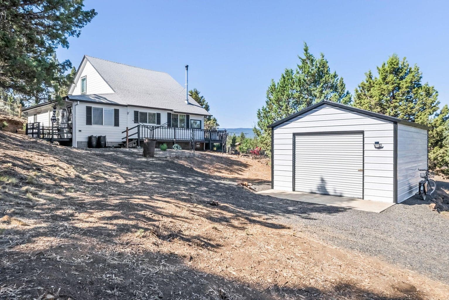 Exterior of Home with Garage