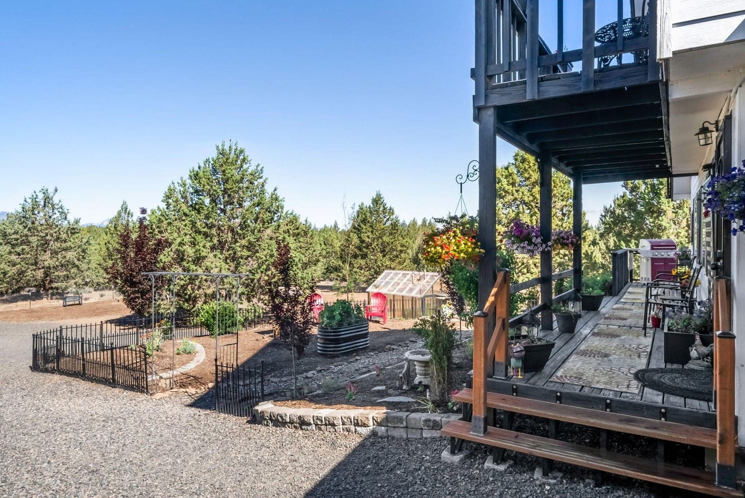 Front Garden and Decks