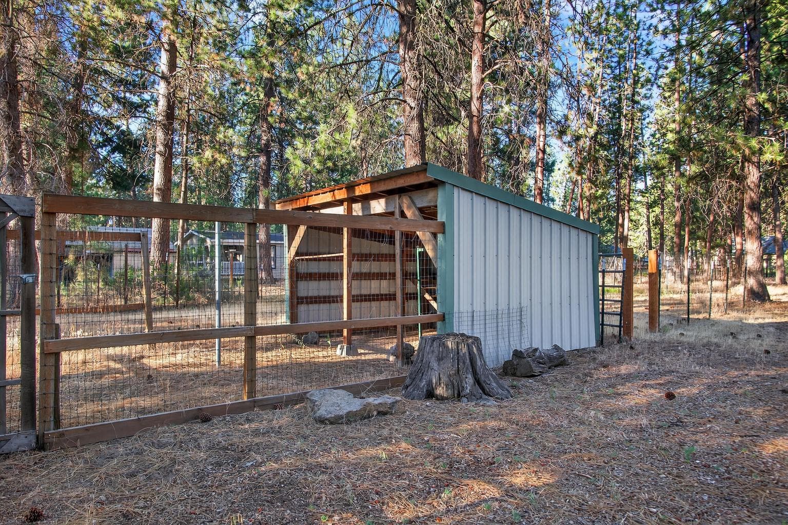 Smaller Fenced Area for Animals