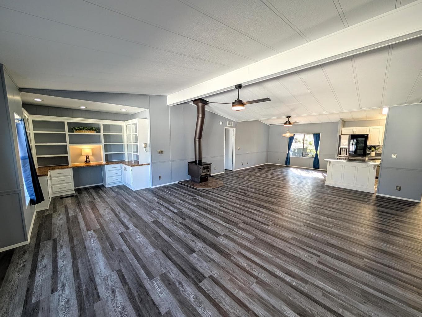 Living Area with Office Alcove