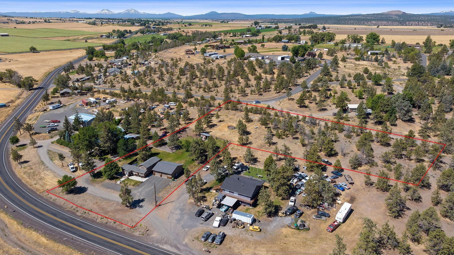 Aerial with Approximate Lot Lines