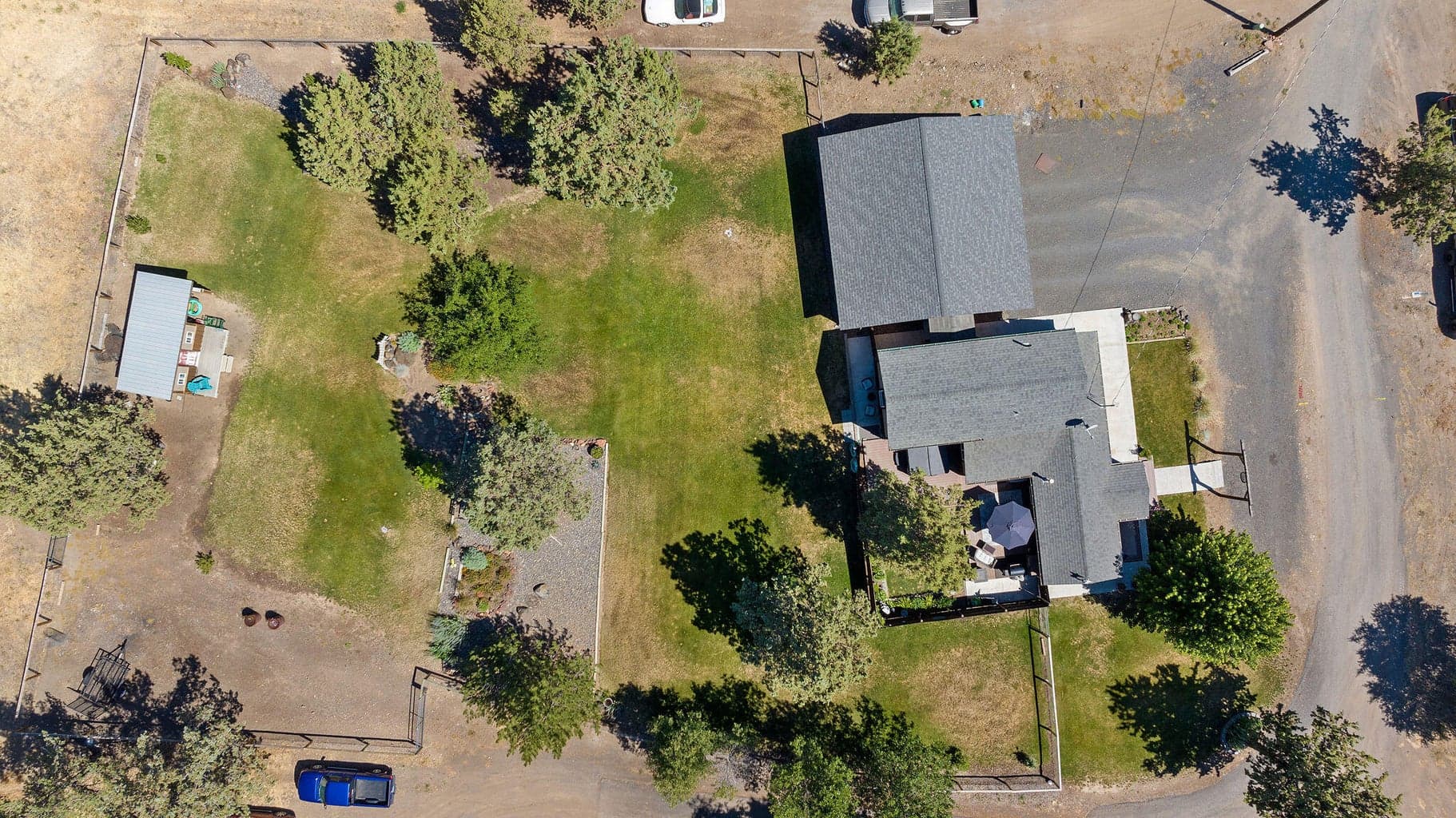 Aerial of property