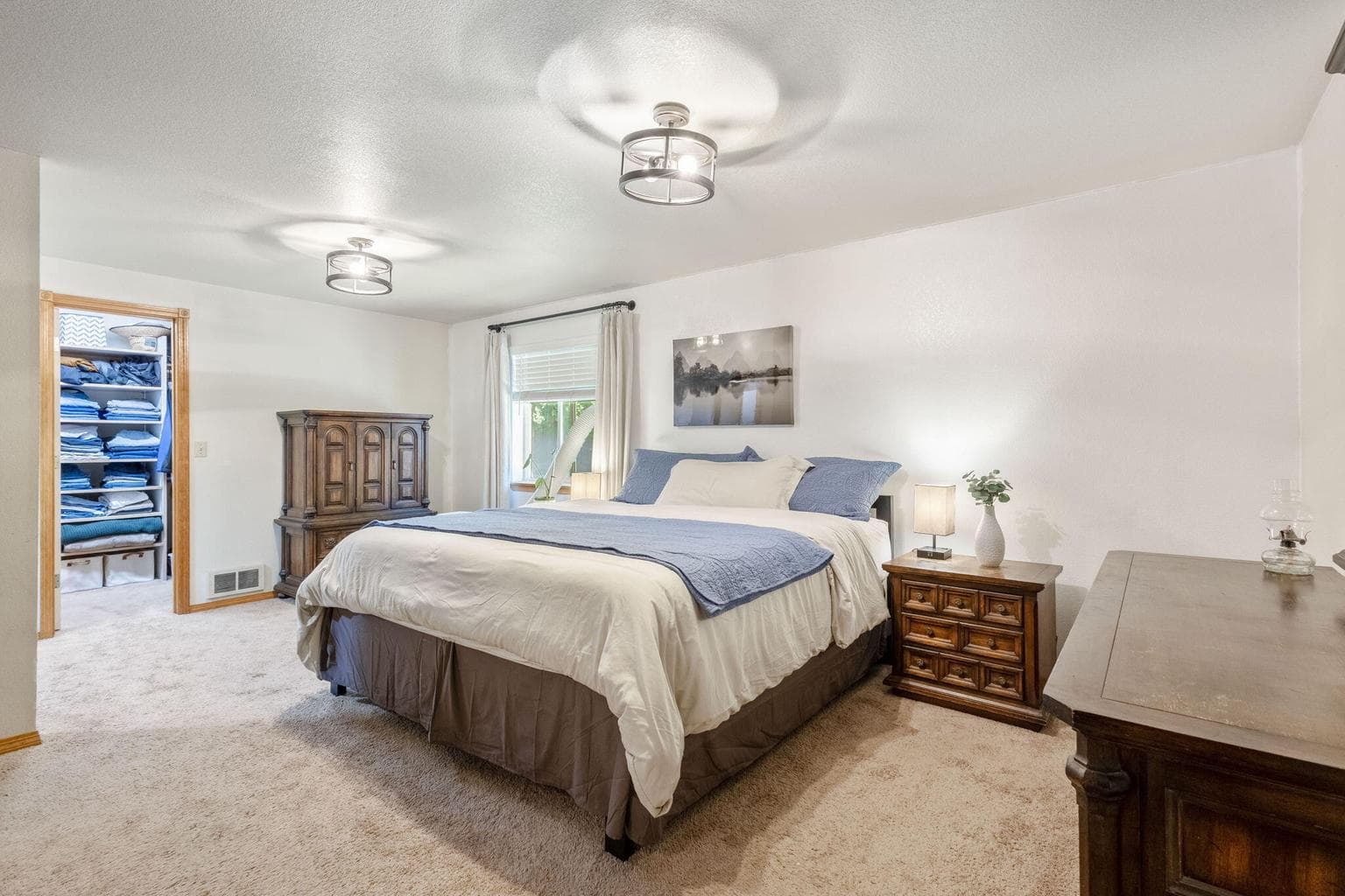 Primary Bedroom With Walk-In Closet