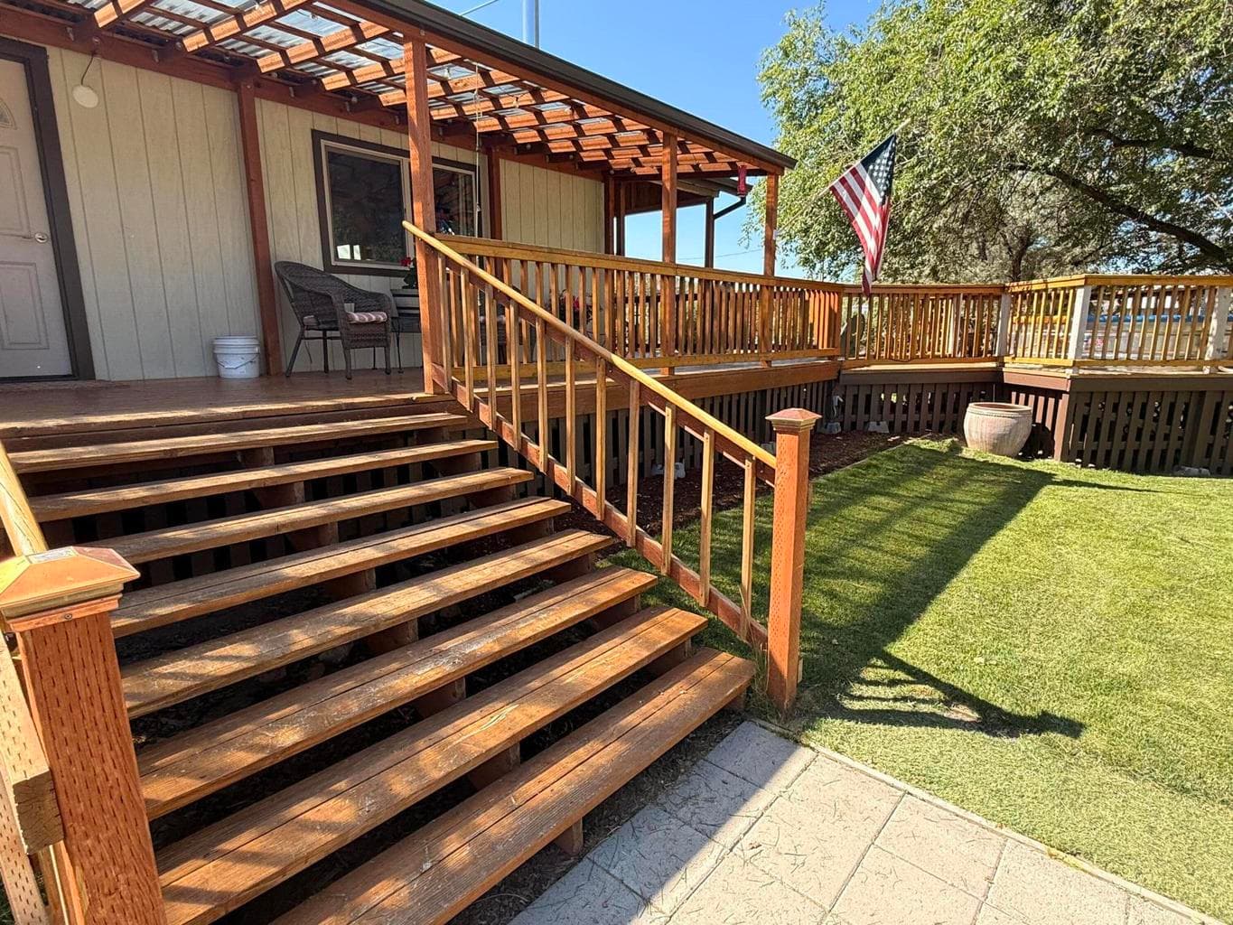 Front entry steps