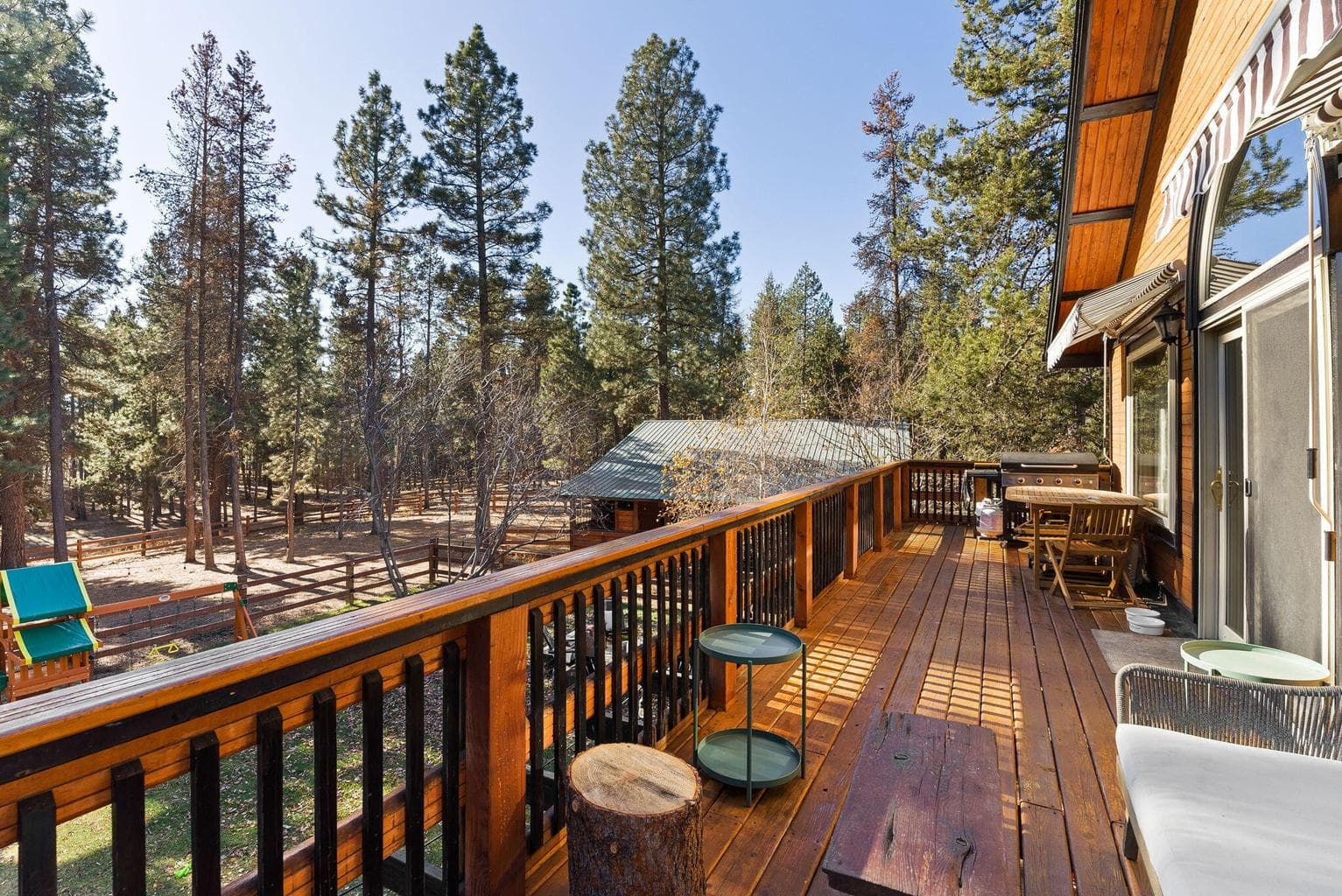 Upper Deck with Awning