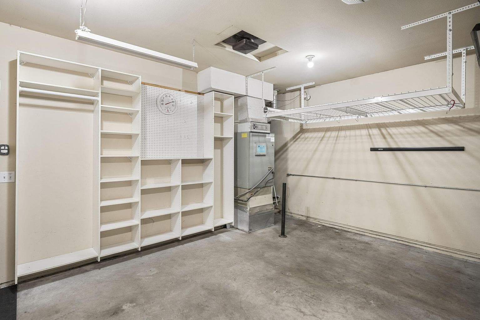 Storage in garage
