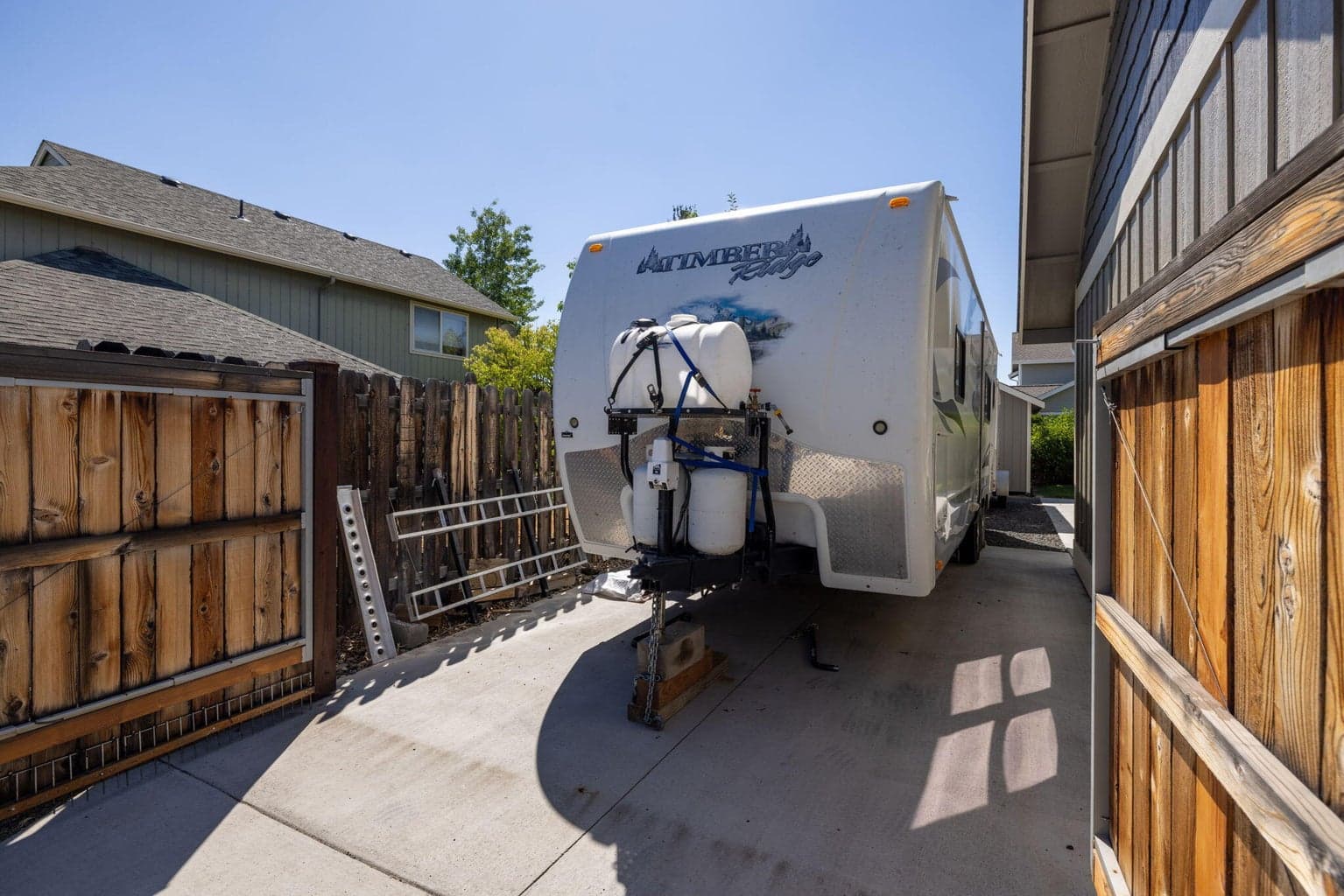 Fenced RV Parking