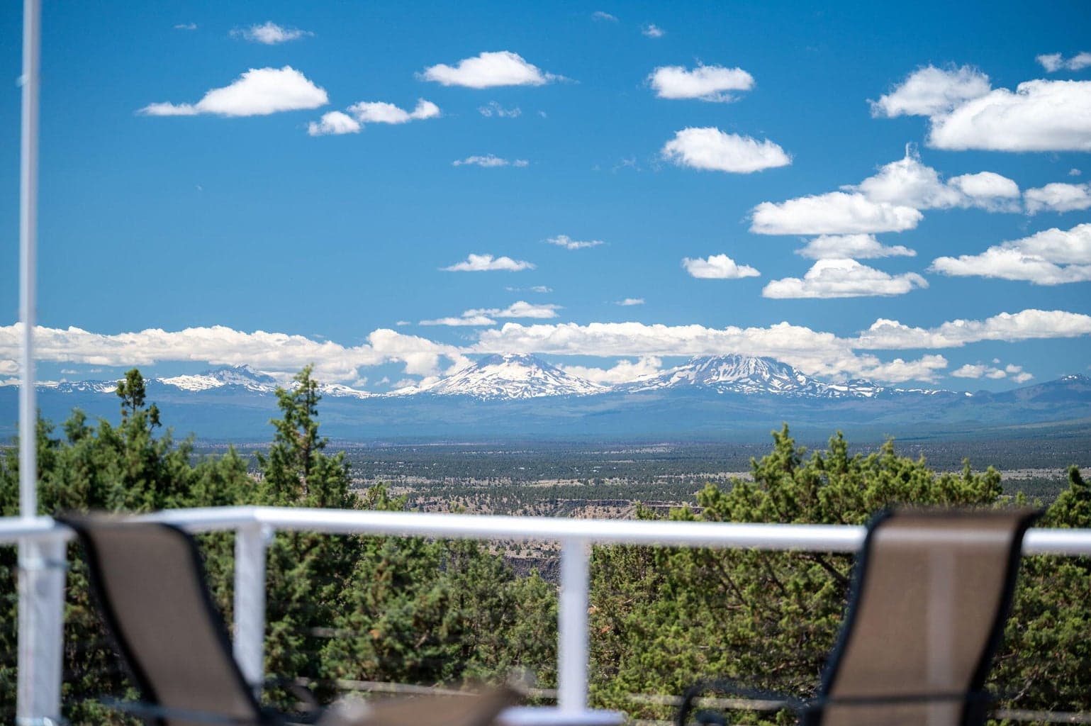 Mountain views from Deck