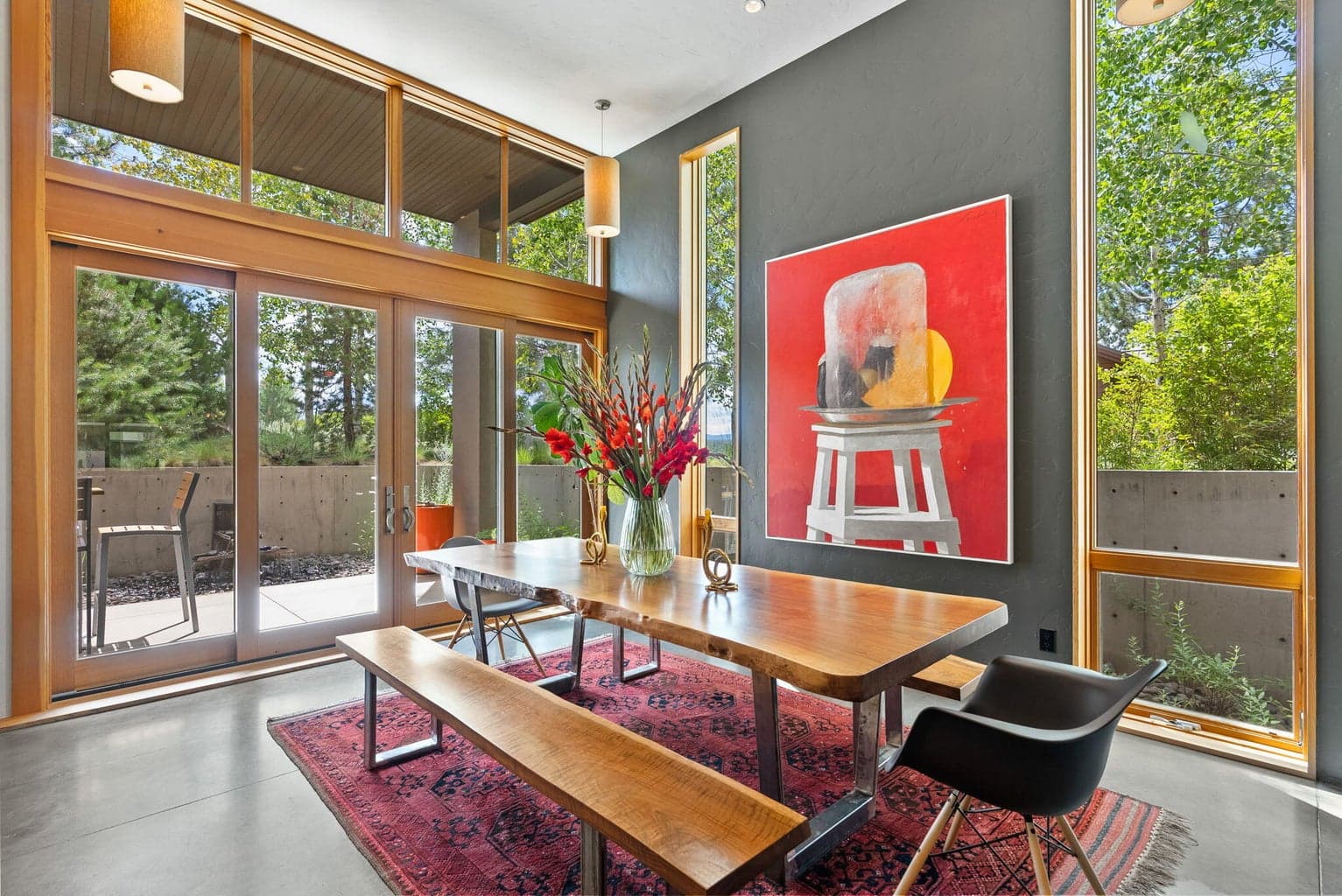 Located off the front of the home and open to the kitchen for ideal entertaining.