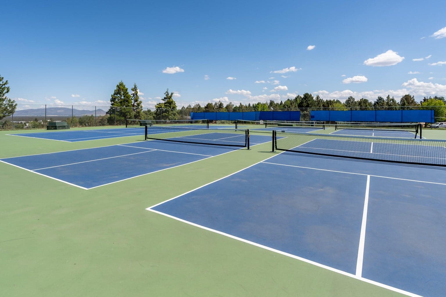 Tennis/Pickleball courts a couple hundred yards away.