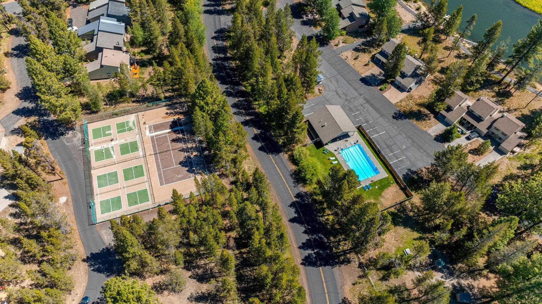 Pickleball courts