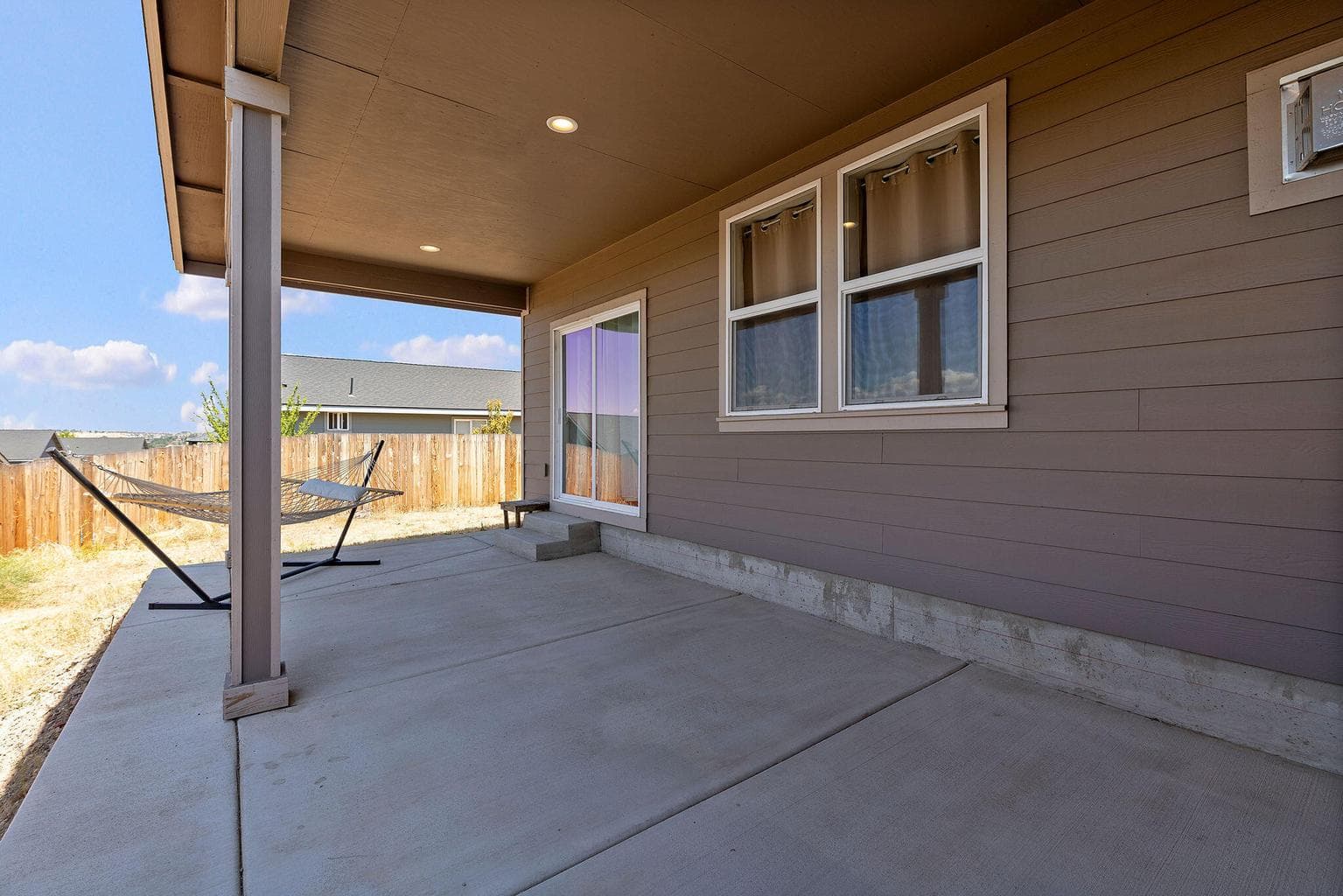 Back covered Patio
